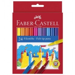 Viltstiften - set van 24 stuks Faber Castell