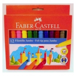 Viltstiften - set van 12 stuks Faber Castell