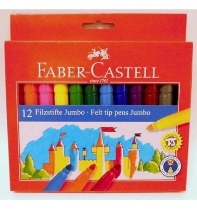 Viltstiften - set van 12 stuks Faber Castell