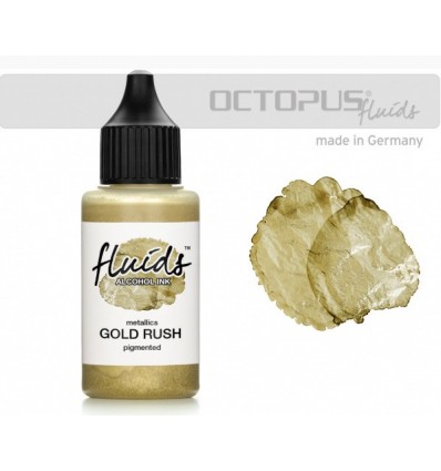 Fluid Alcohol ink GOLD RUSH