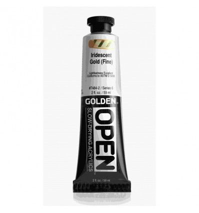 OPEN GOLDEN 60 ml Or Iridescent fin S6