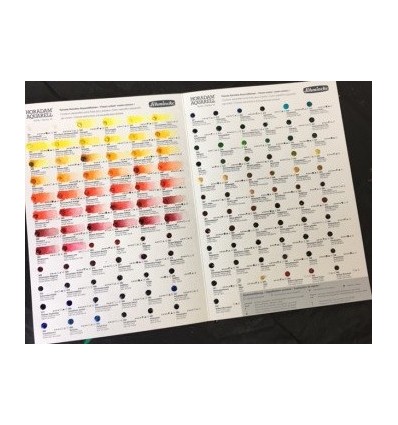 Dot - Aquarel kleurenkaart 140kleuren