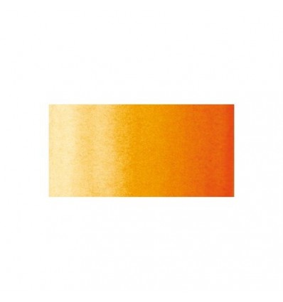 Aquarelle 1/2 Godet Orange de Saturne