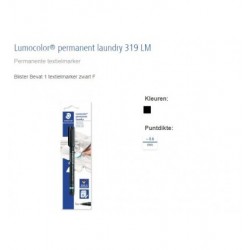 Lumocolor permanent laundry marker - bli