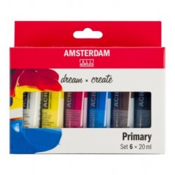 Amsterdam Acryl primary 6 x 20 ml