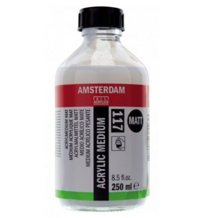 Amsterdam acrylmedium mat 250 ml