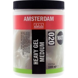 Amsterdam heavy gel medium mat 1L