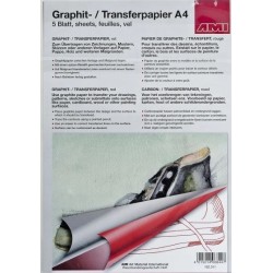 Transferpapier A4 - 5 vel rood