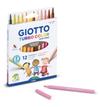 GIOTTO Turbo Color skin tones set 12 PROMO
