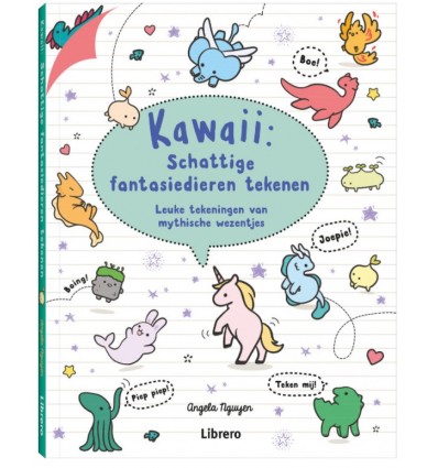 KAWAII: schattige fantasiedieren tekenen