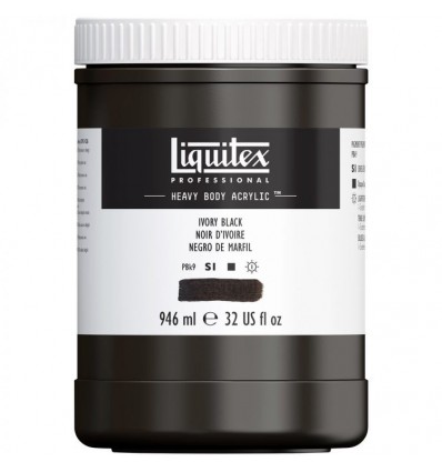 Liquitex HB 946ml Ivory Black
