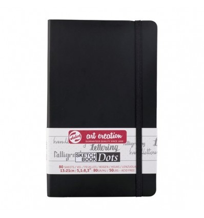 Notebook 13x21 80g dotted
