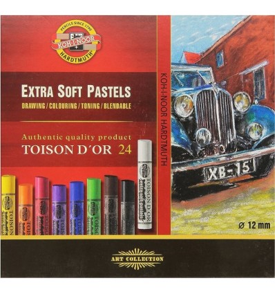 TOISON DO′R 24 EXTRA SOFT PASTELS