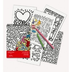 Keith Haring kleurblok A5